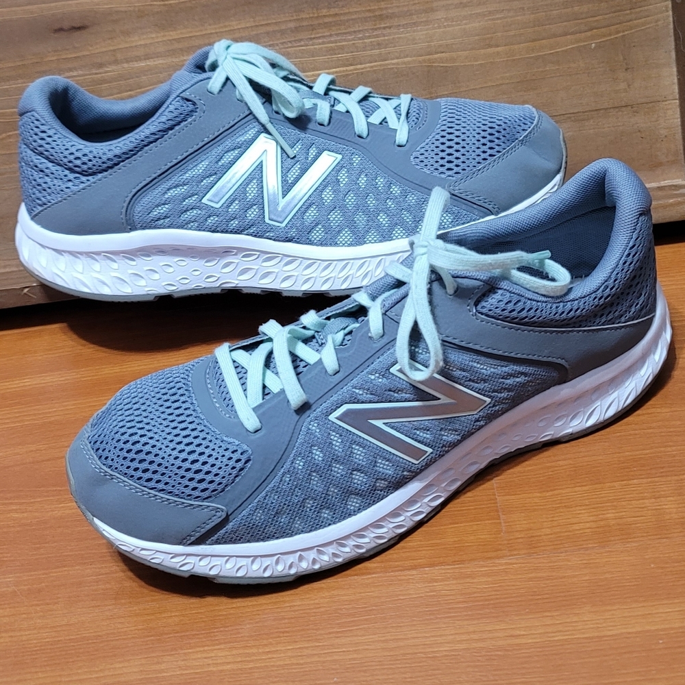 New Balance Womans Gray Running Shoes
